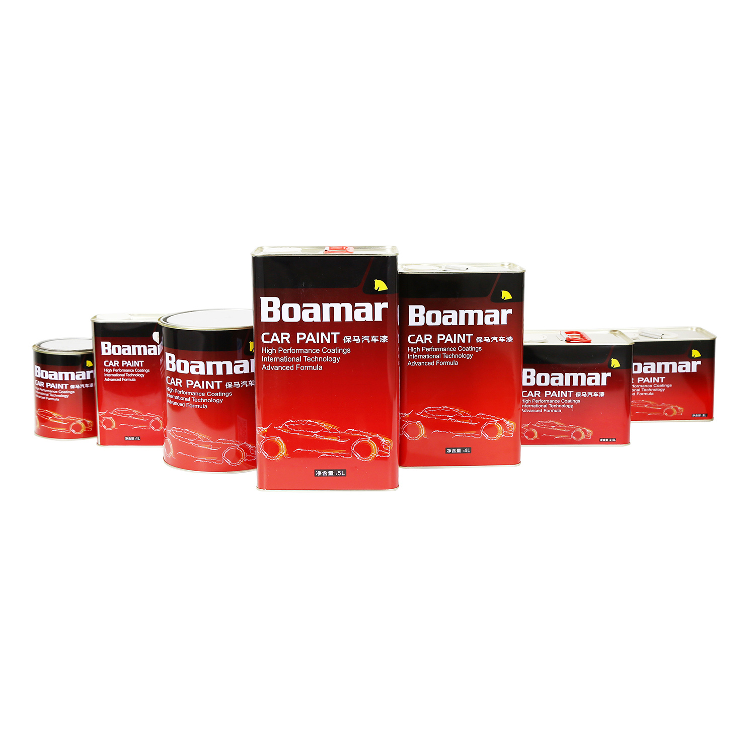 Boamar 2K Clearcoat Paint For Cars